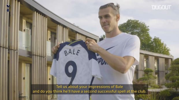 Dugout Exclusive: Steven Bergwijn on Gareth Bale signing and Spurs' Europa League hopes